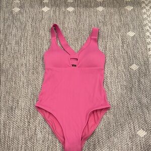 Roxy Vibrant Pink One Piece Swimsuit